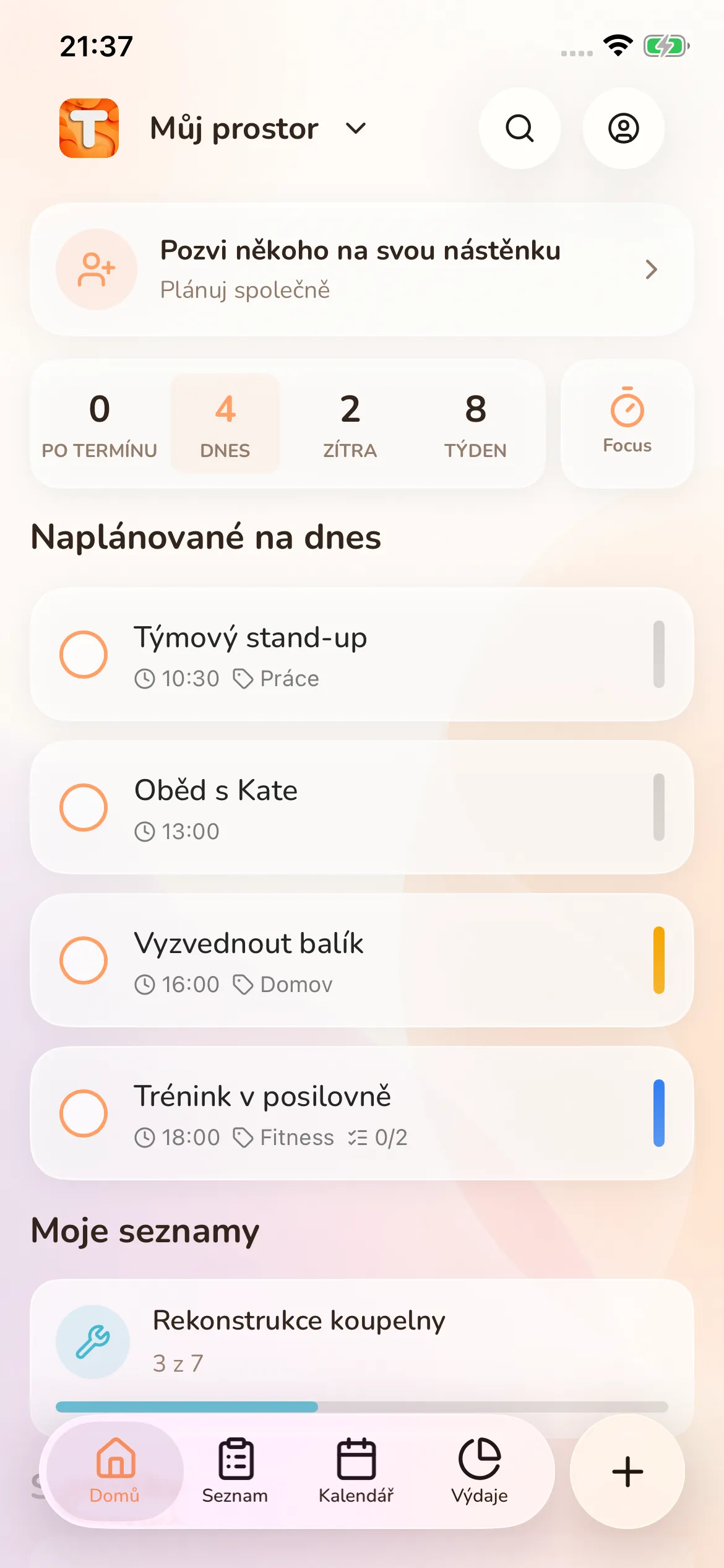 Toggly — calendar