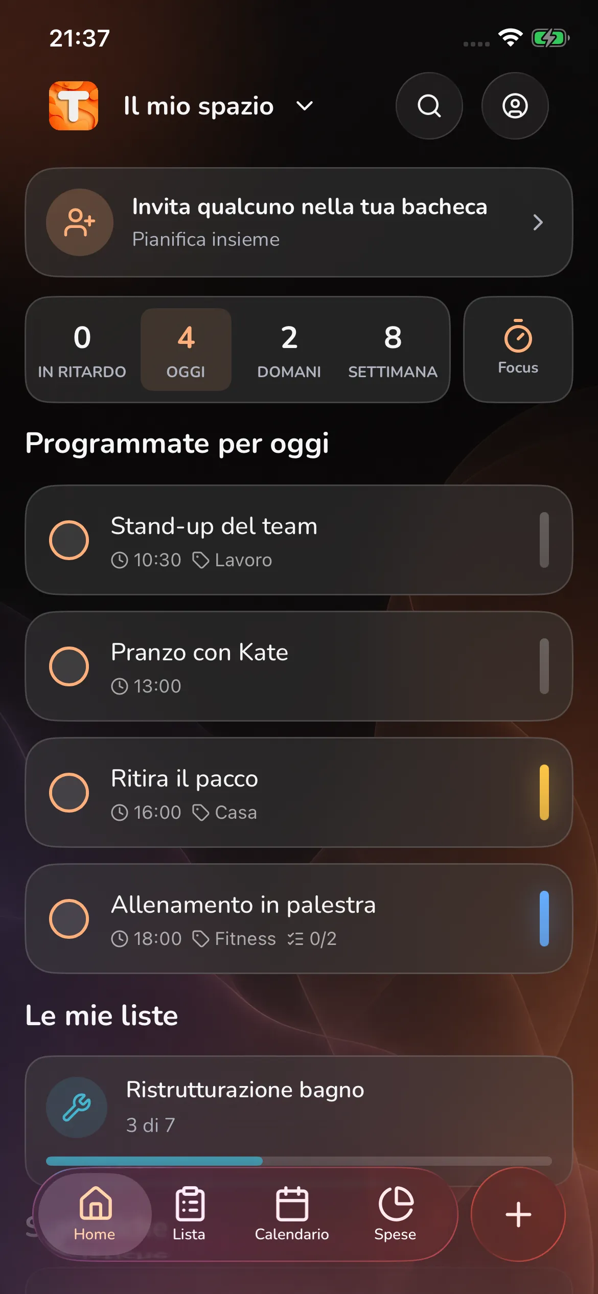 Toggly — calendar