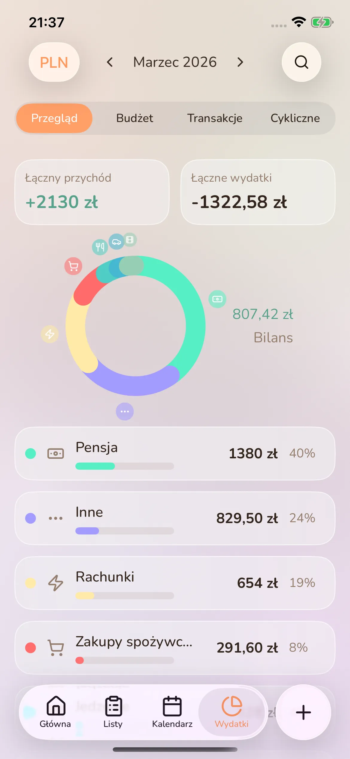 Toggly — expenses