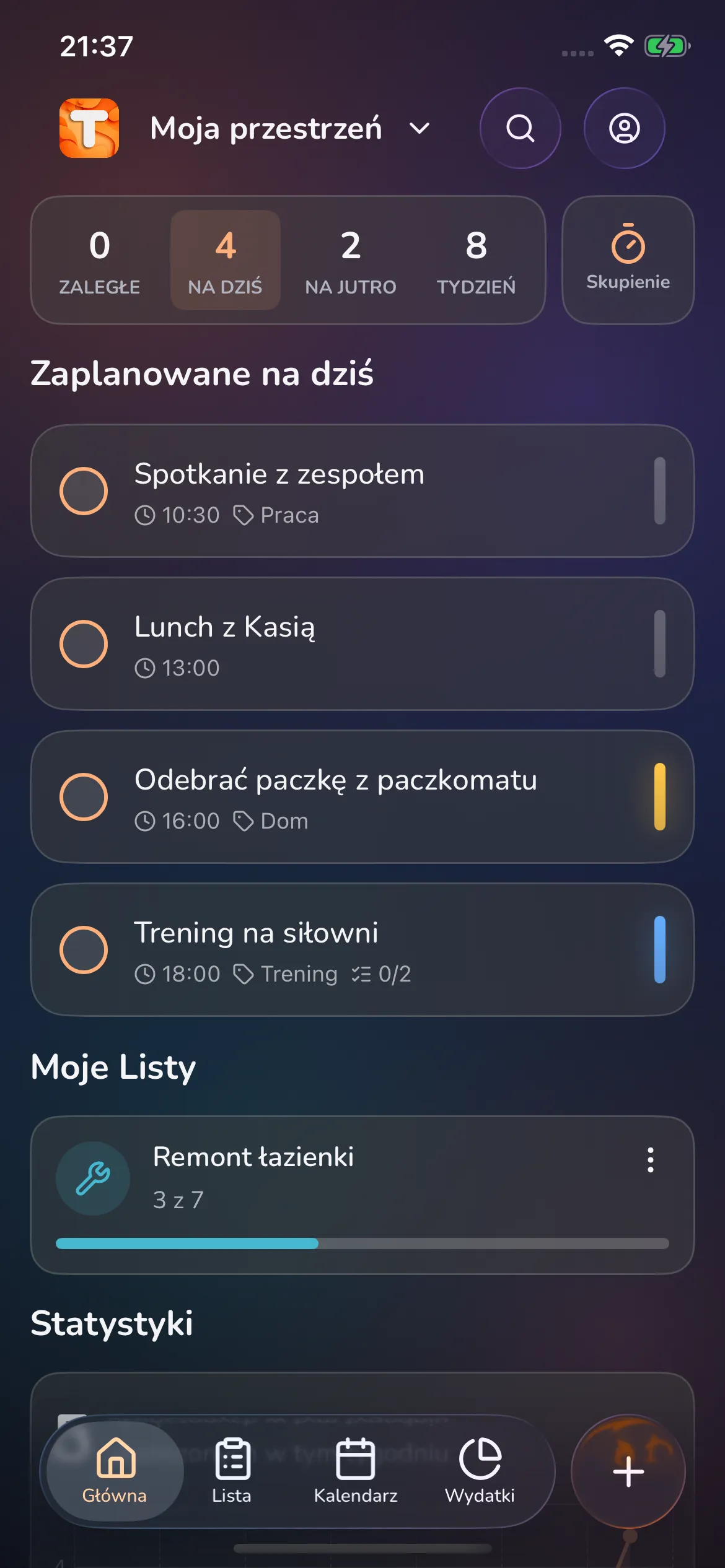 Toggly — calendar
