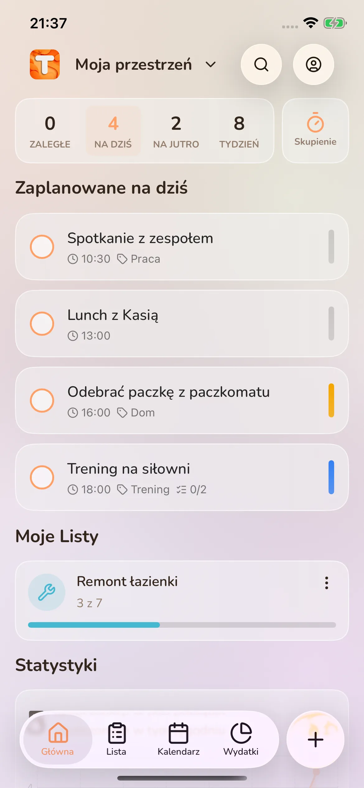 Toggly — calendar