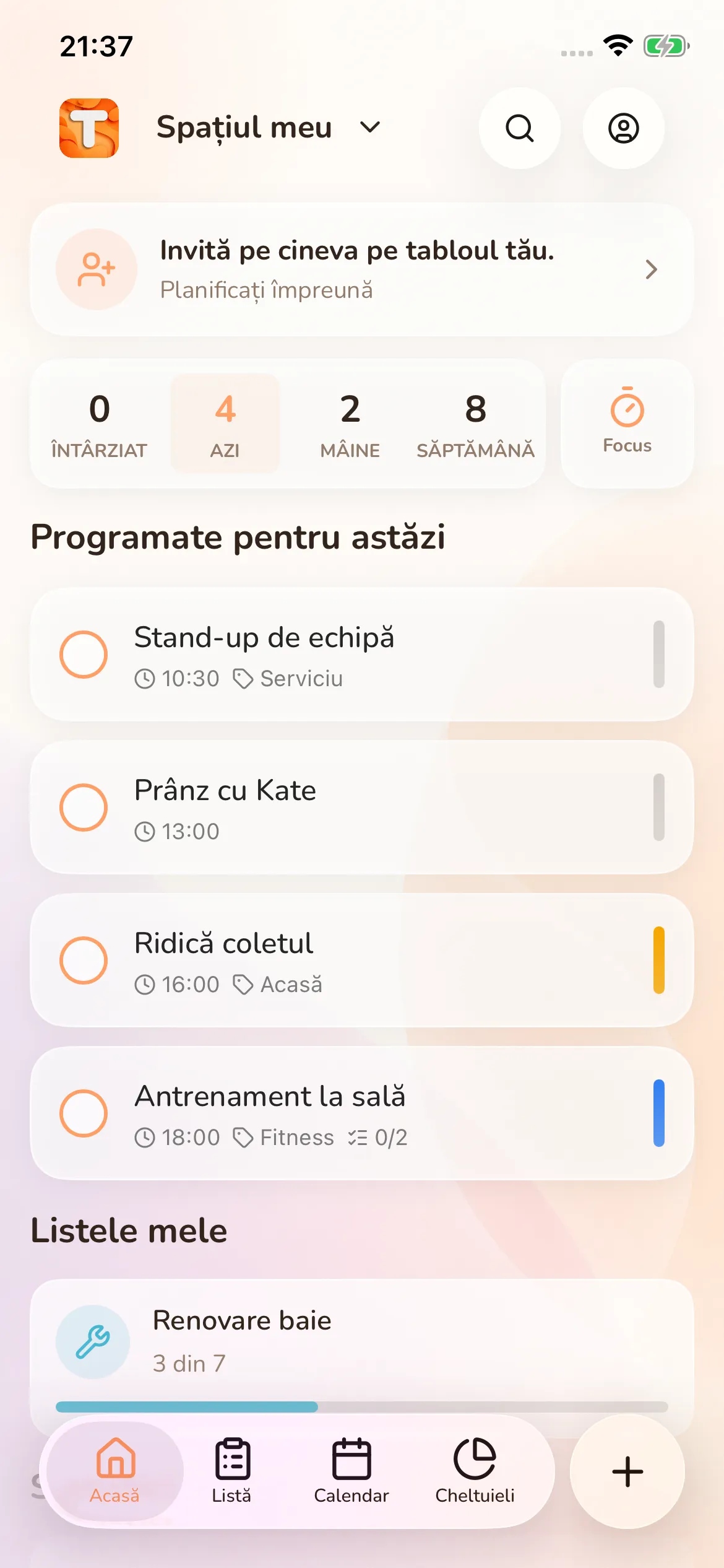 Toggly — calendar