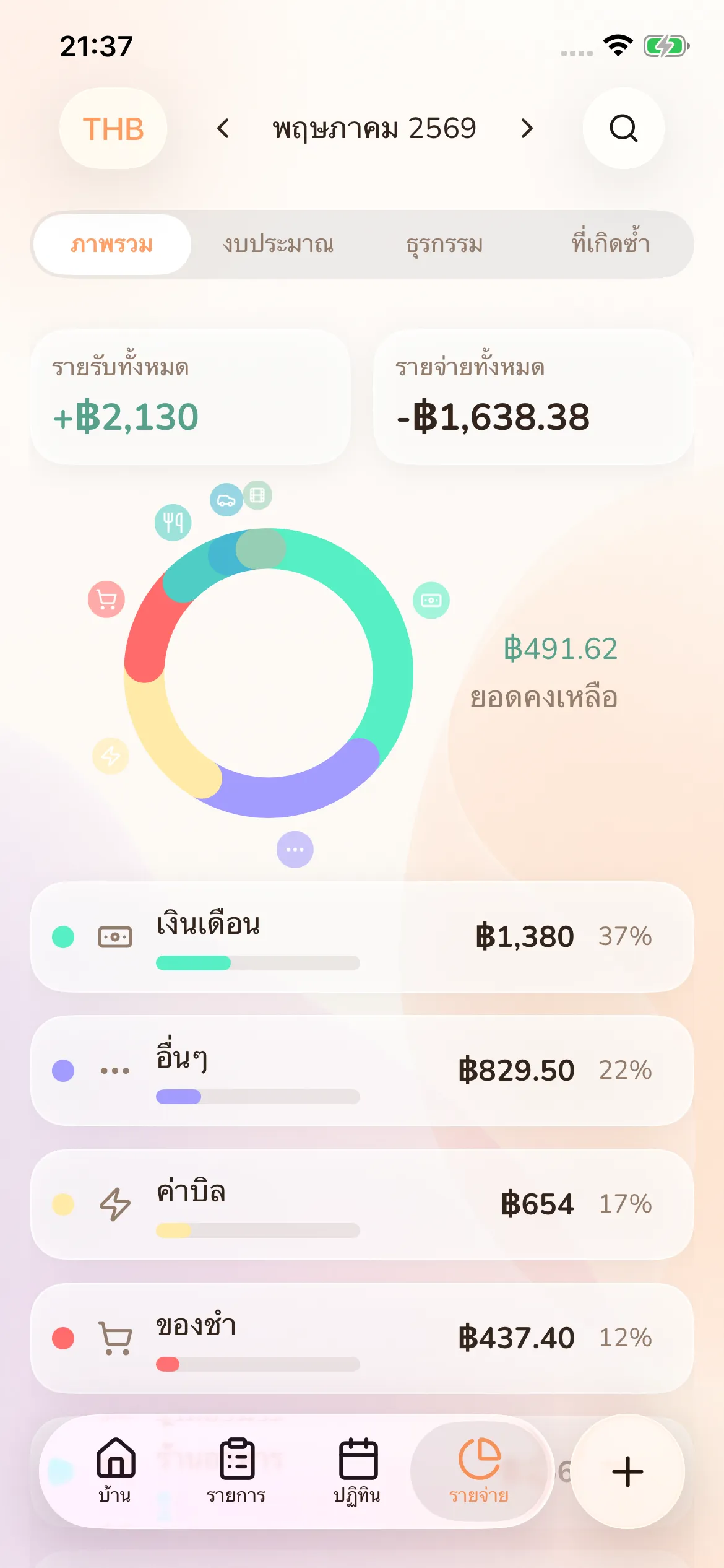 Toggly — expenses